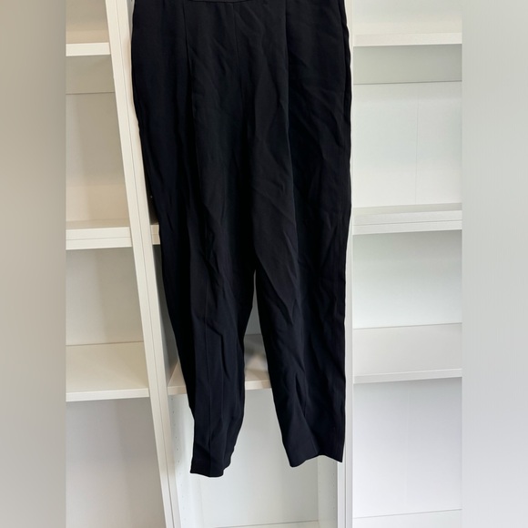 STELLA MCCARTNEY Black Pants Tapered Ankle Size 38  US 4 Pre loved Excellent - Picture 3 of 13